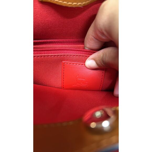 Christian Louboutin Nastroloubi Tote Printed Canvas Large Neutral, Print - Picture 8 of 8